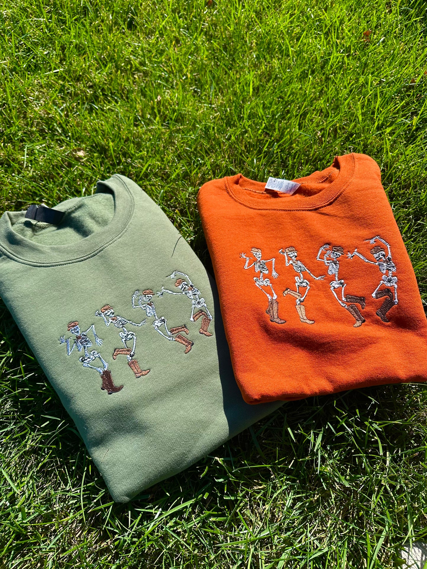 Dancing Cowboy Skeletons Crew